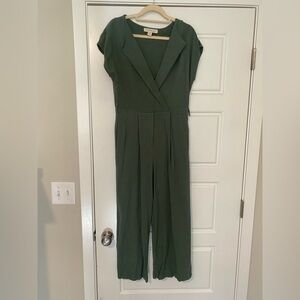 Monteau Los Angeles Forest Green Jumpsuit